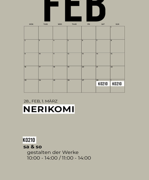 FEBRUAR | NERIKOMI