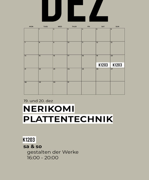 DEZ | NERIKOMI | Weekend