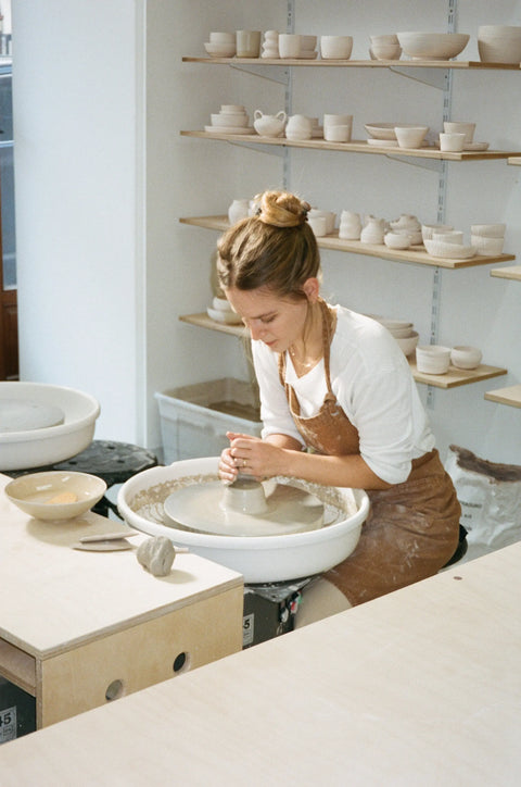 SCHNELL ERKLÄRT: Arbeiten an der Töpferscheibe - studio ok keramik